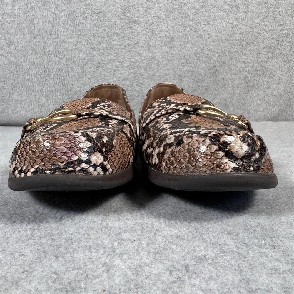 Kim Rogers Blayne Loafers Womens Size 10 Snakeskin - Picture 3 of 11